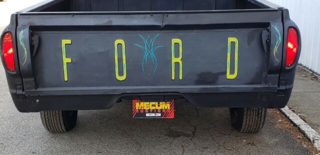 1962 Black Ford 1/2 Ton Pickup Standard Cab Pickup