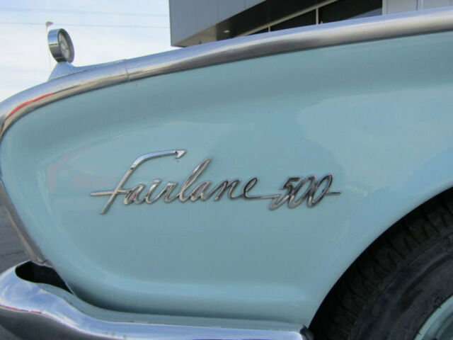 1960 Teal Ford Fairlane Sedan