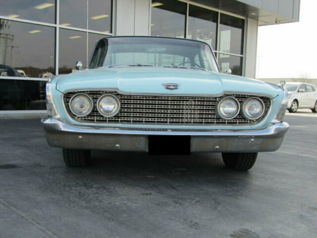 1960 Teal Ford Fairlane Sedan