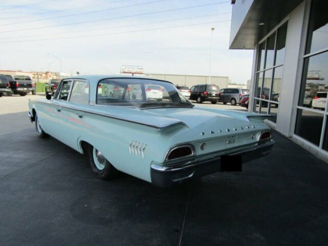 1960 Teal Ford Fairlane Sedan