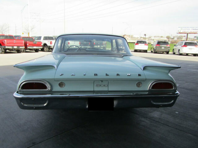 1960 Teal Ford Fairlane Sedan