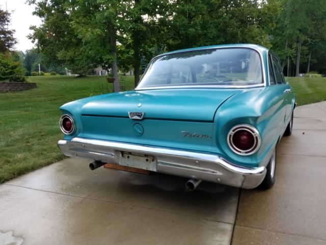 1960 Green blue Ford Falcon