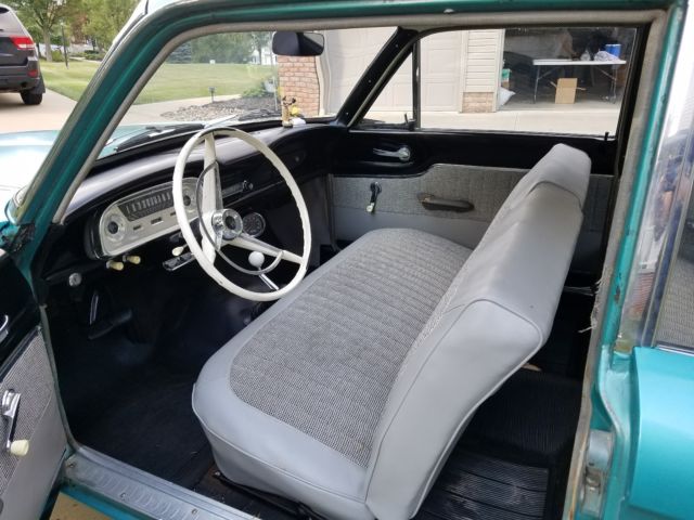 1960 Green blue Ford Falcon