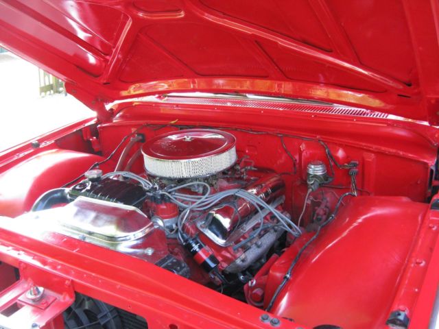 1960 RED Ford Galaxie Convertible