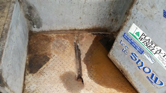 1960 White Ford P-400 Step Van