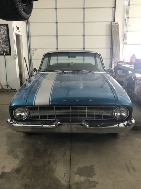 1960 Blue Ford Ranchero Standard Cab Pickup