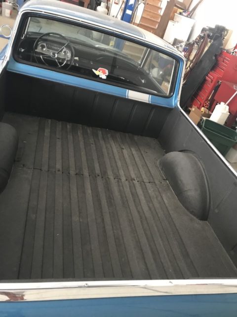 1960 Blue Ford Ranchero Standard Cab Pickup