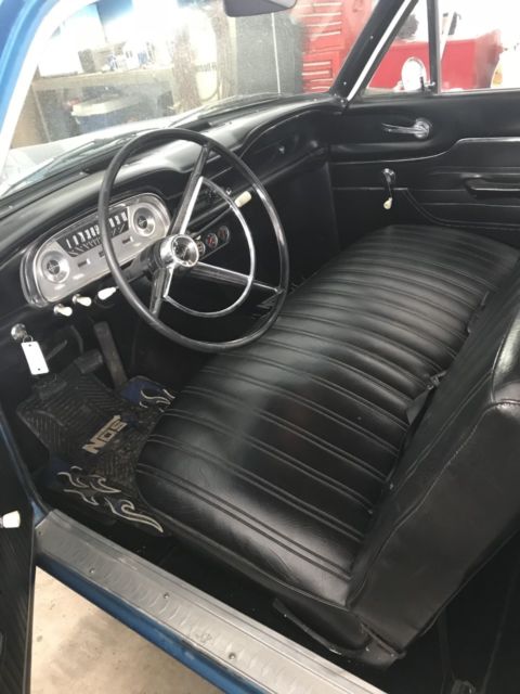 1960 Blue Ford Ranchero Standard Cab Pickup