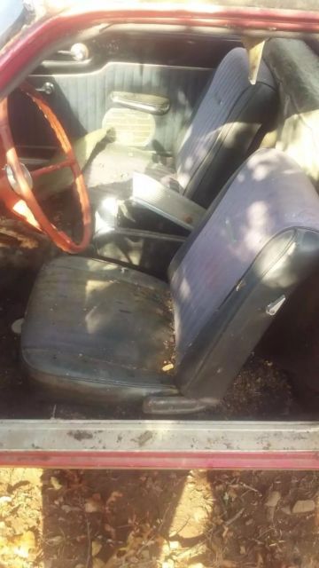 1960 Red Ford Ranchero Standard Cab Pickup