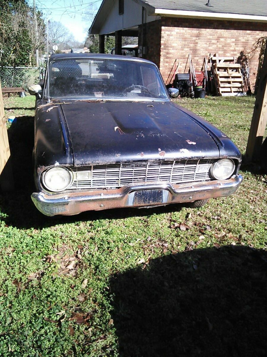 1960 Black Ford Ranchero Pick up