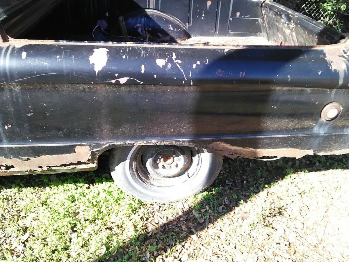 1960 Black Ford Ranchero Pick up