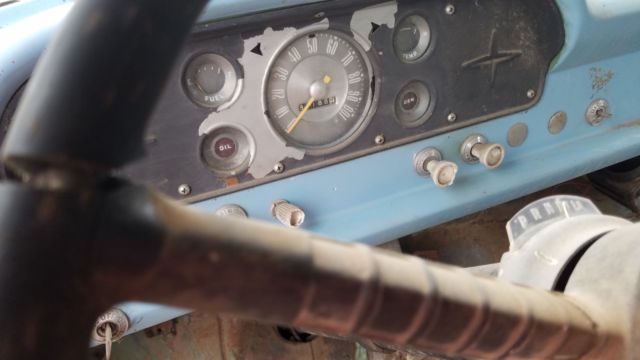 1960 Blue Ford F-100