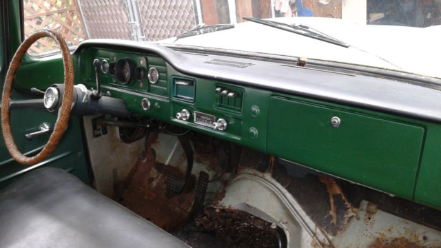 1960 Green GMC 1500 Standard Cab Pickup