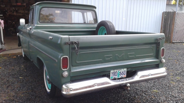 1960 Green GMC 1500 Standard Cab Pickup