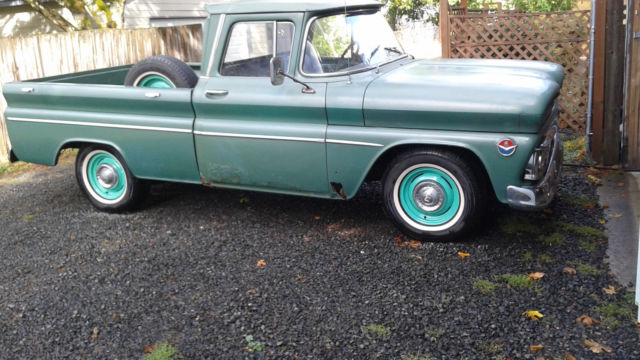 1960 Green GMC 1500 Standard Cab Pickup