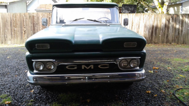 1960 Green GMC 1500 Standard Cab Pickup
