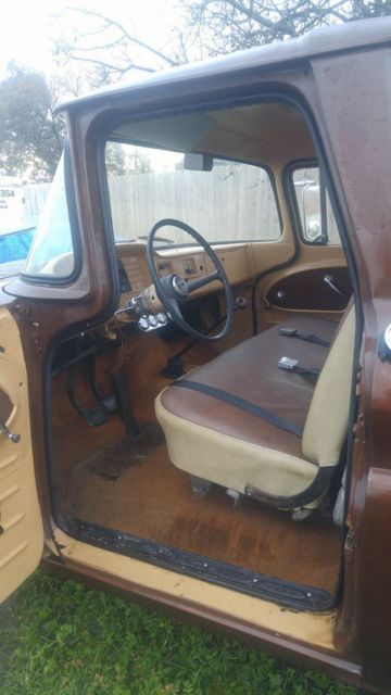1960 Brown Chevrolet C-10 Standard Cab Pickup