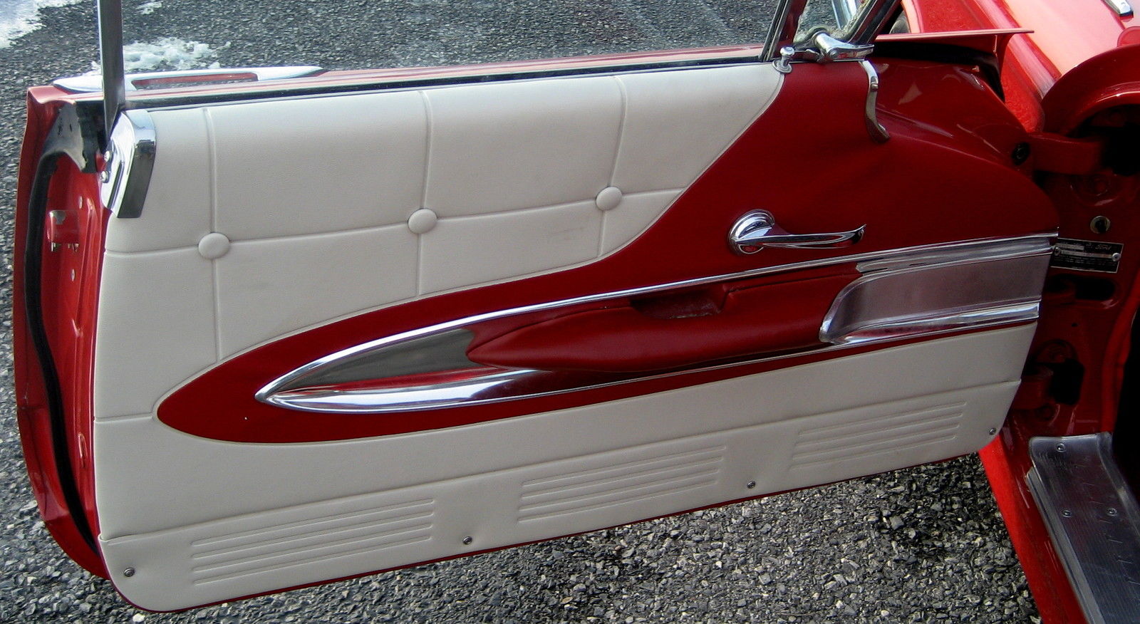 1960 Red/White Top Ford Thunderbird Coupe
