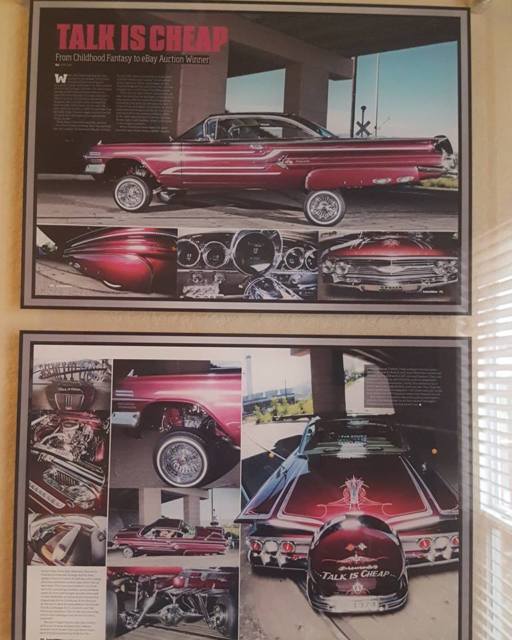 1960 Burgundy Chevrolet Impala Coupe