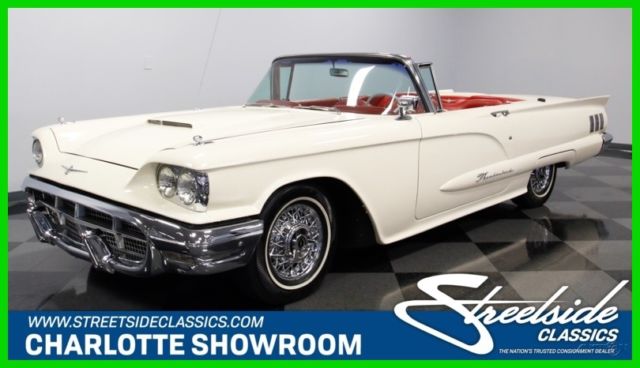 1960 White Ford Thunderbird