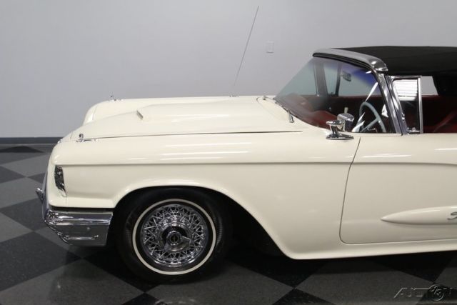1960 White Ford Thunderbird