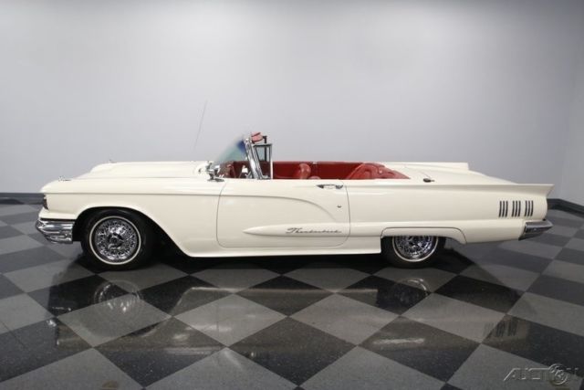 1960 White Ford Thunderbird