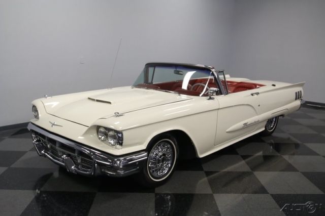 1960 White Ford Thunderbird