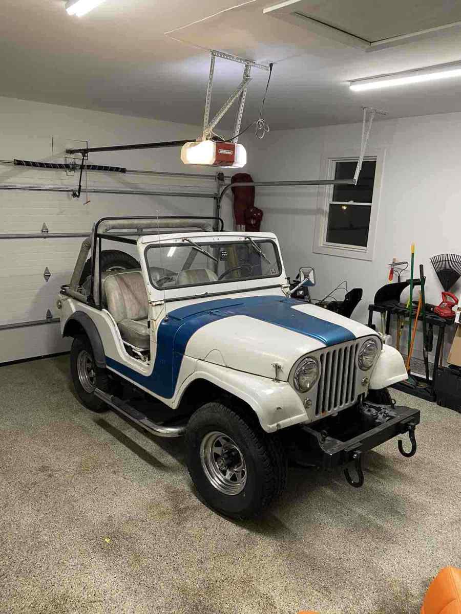 1960 White Jeep CJ-5 SUV