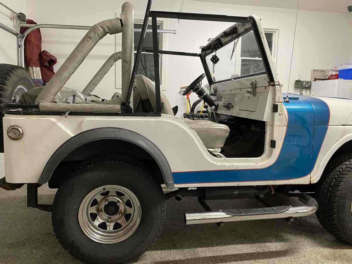 1960 White Jeep CJ-5 SUV
