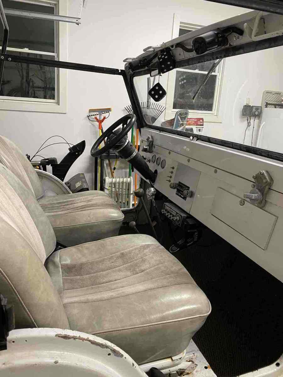 1960 White Jeep CJ-5 SUV