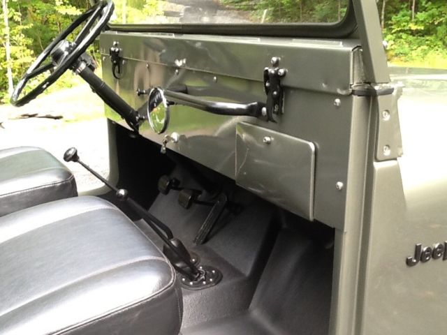 1960 Green Willys Convertible