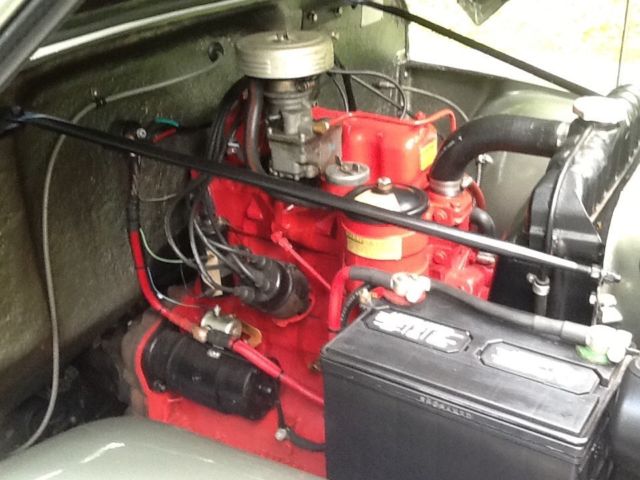 1960 Green Willys Convertible