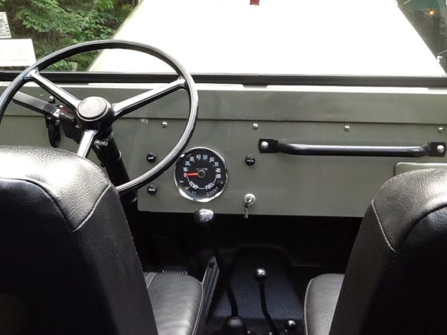 1960 Green Willys Convertible