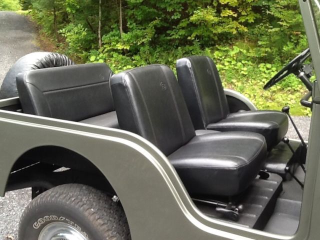 1960 Green Willys Convertible