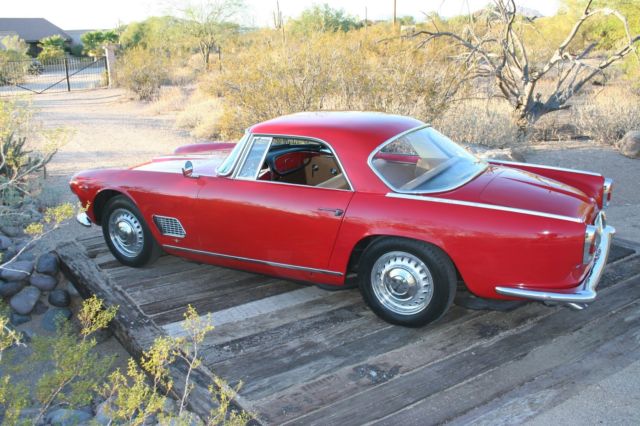 1960 Red Maserati Coupe Coupe