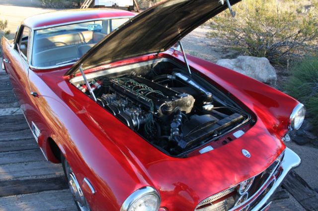 1960 Red Maserati Coupe Coupe