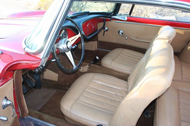 1960 Red Maserati Coupe Coupe