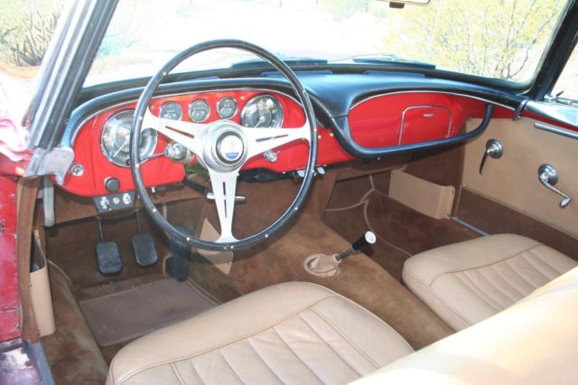 1960 Red Maserati Coupe Coupe