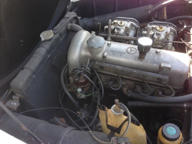 1960 WHITE Mercedes-Benz 190-Series Convertible