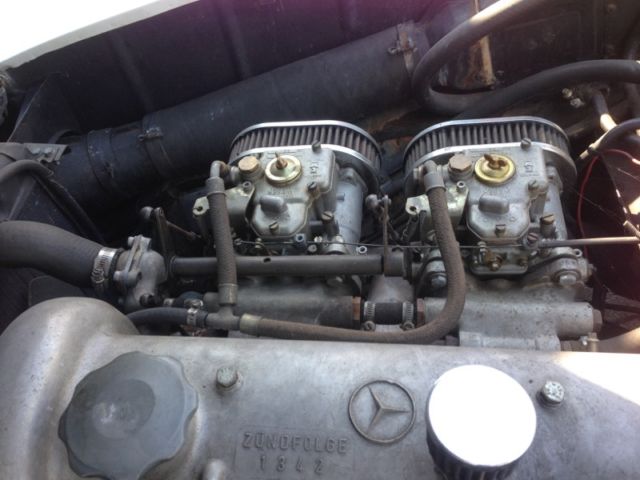 1960 WHITE Mercedes-Benz 190-Series Convertible