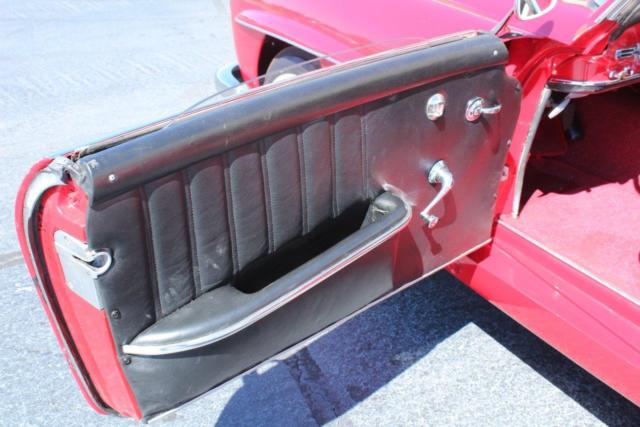 1960 Red Mercedes-Benz SL-Class Convertible