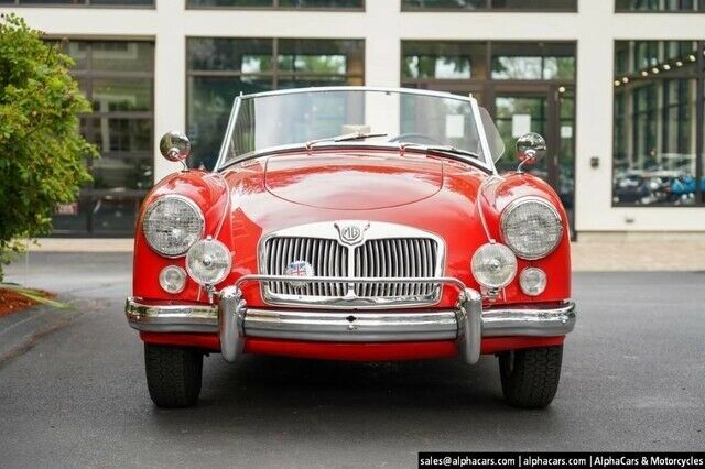 1960 Red MG MG A Convertible