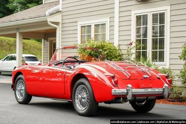 1960 Red MG MG A Convertible