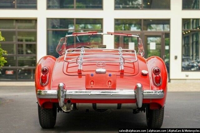 1960 Red MG MG A Convertible