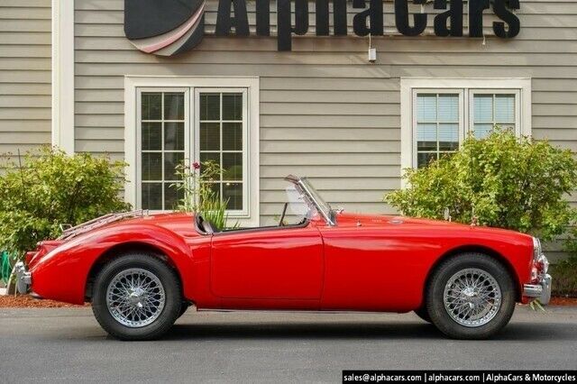 1960 Red MG MG A Convertible