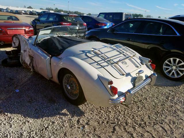 1960 White MG MGA Roadster
