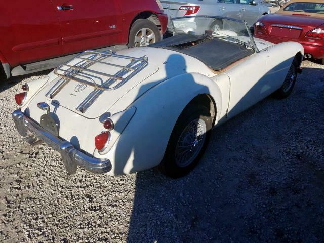 1960 White MG MGA Roadster