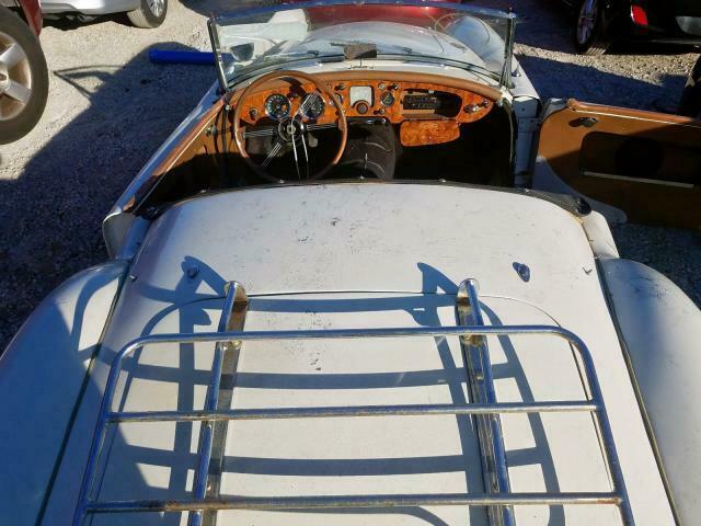 1960 White MG MGA Roadster