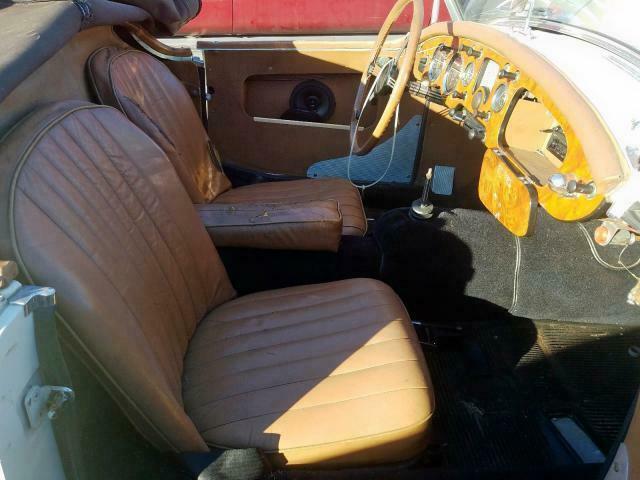 1960 White MG MGA Roadster