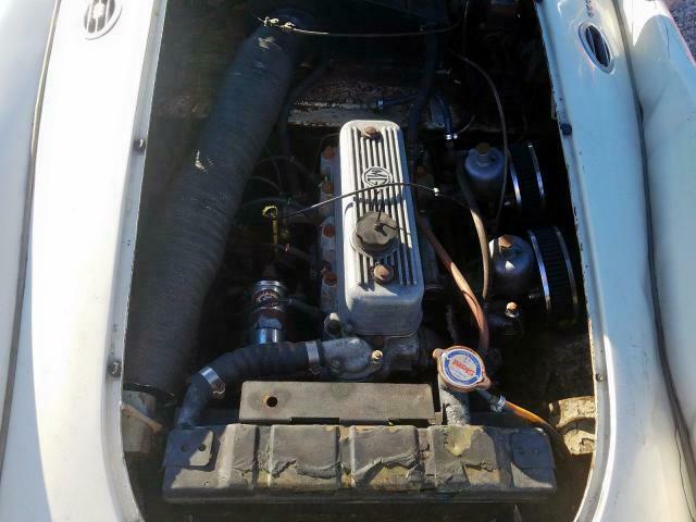 1960 White MG MGA Roadster
